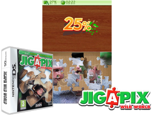 Jigapix - Wild World (USA) (En,Fr,Es) (NDSi Enhanced) Cover